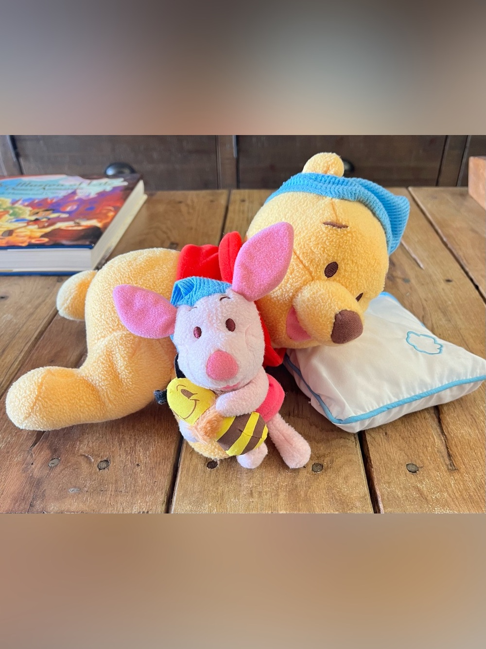 Vintage Fisher Price SOOTHER Winnie The Pooh Piglet Sing me to sleep 13” Tested